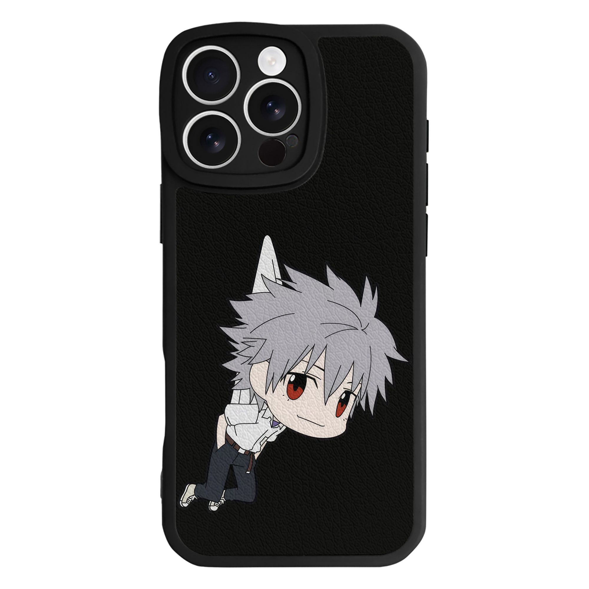 （画像用） EVA 新世紀エヴァンゲリオン 【iPhone 16シリーズ対応】シリコンスマホケース（レザー調） 材質：シリコン